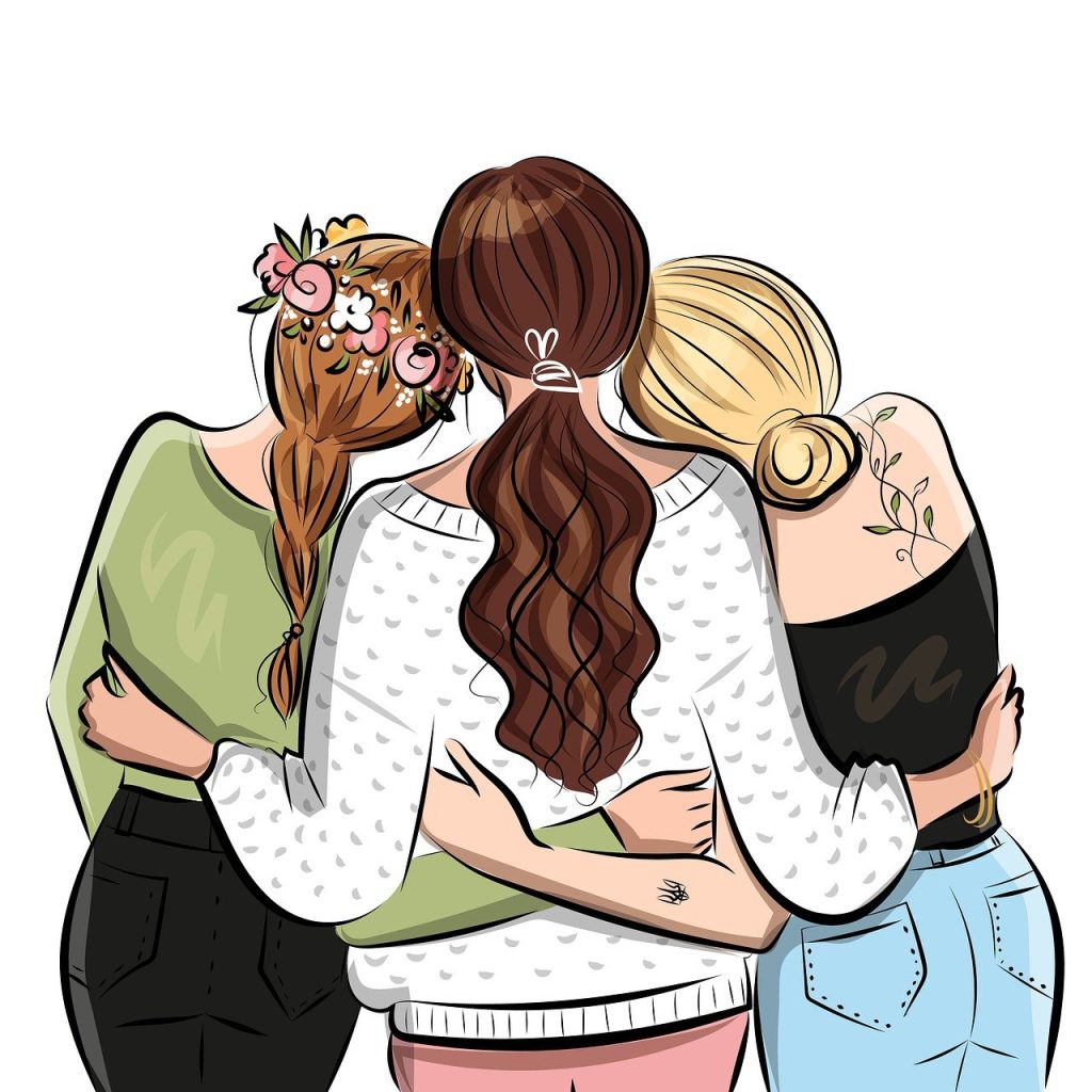 Women friends - always there for support