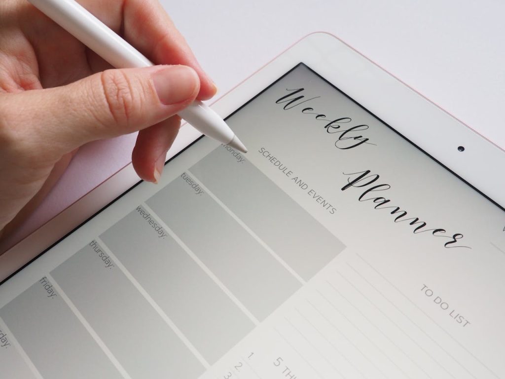 Weekly Planner Photo