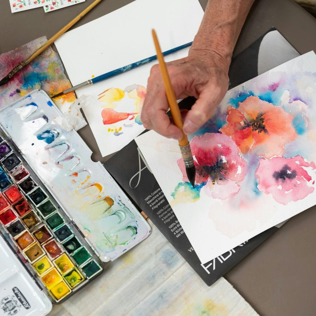 Bible Journaling, Watercolor Painting