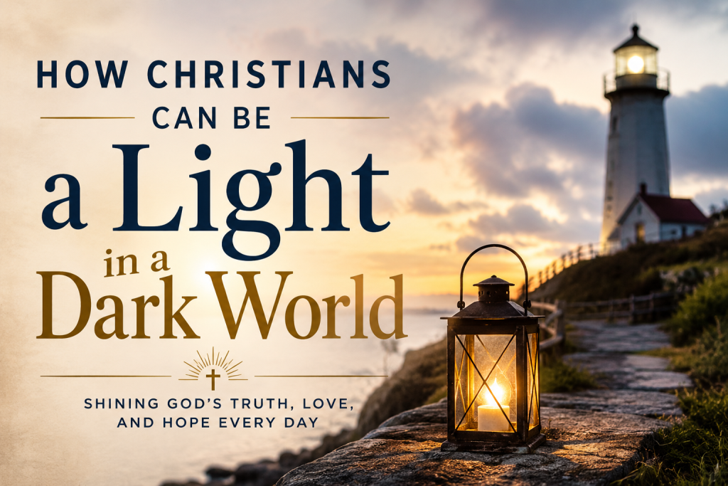 How Can Christians be a Light in a Dark World