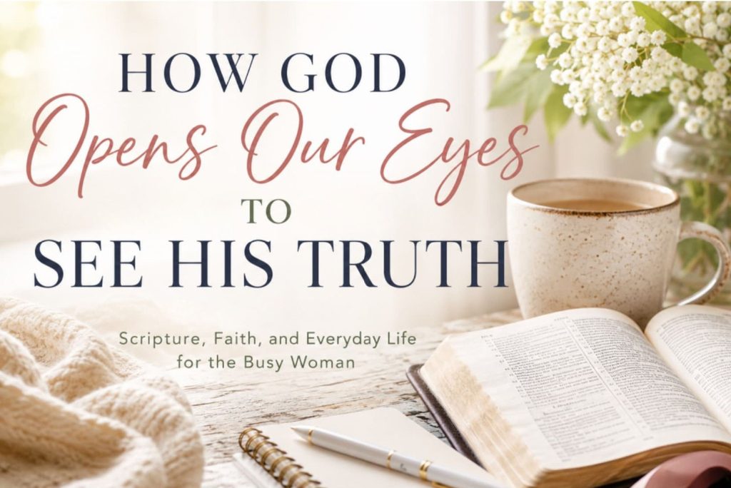 How God Opens Our Eyes to See His Truth Product Banner